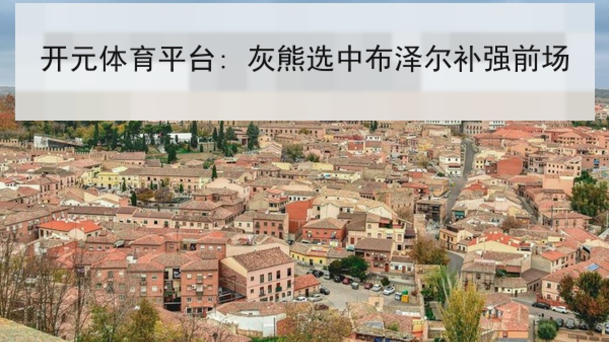 开元体育平台: 灰熊选中布泽尔补强前场 开元体育平台: 灰熊选中布泽尔补强前场